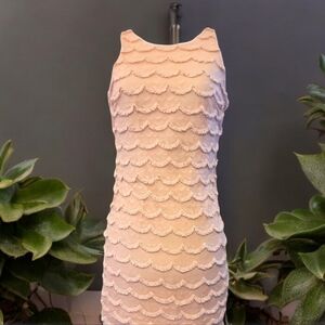 Guess Los Angeles size 2 Pink Ruffle Summer Dress